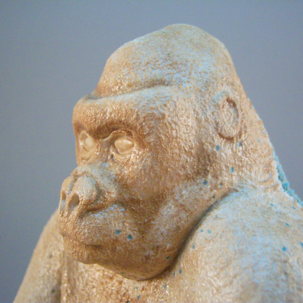 mountain gorilla sculpture